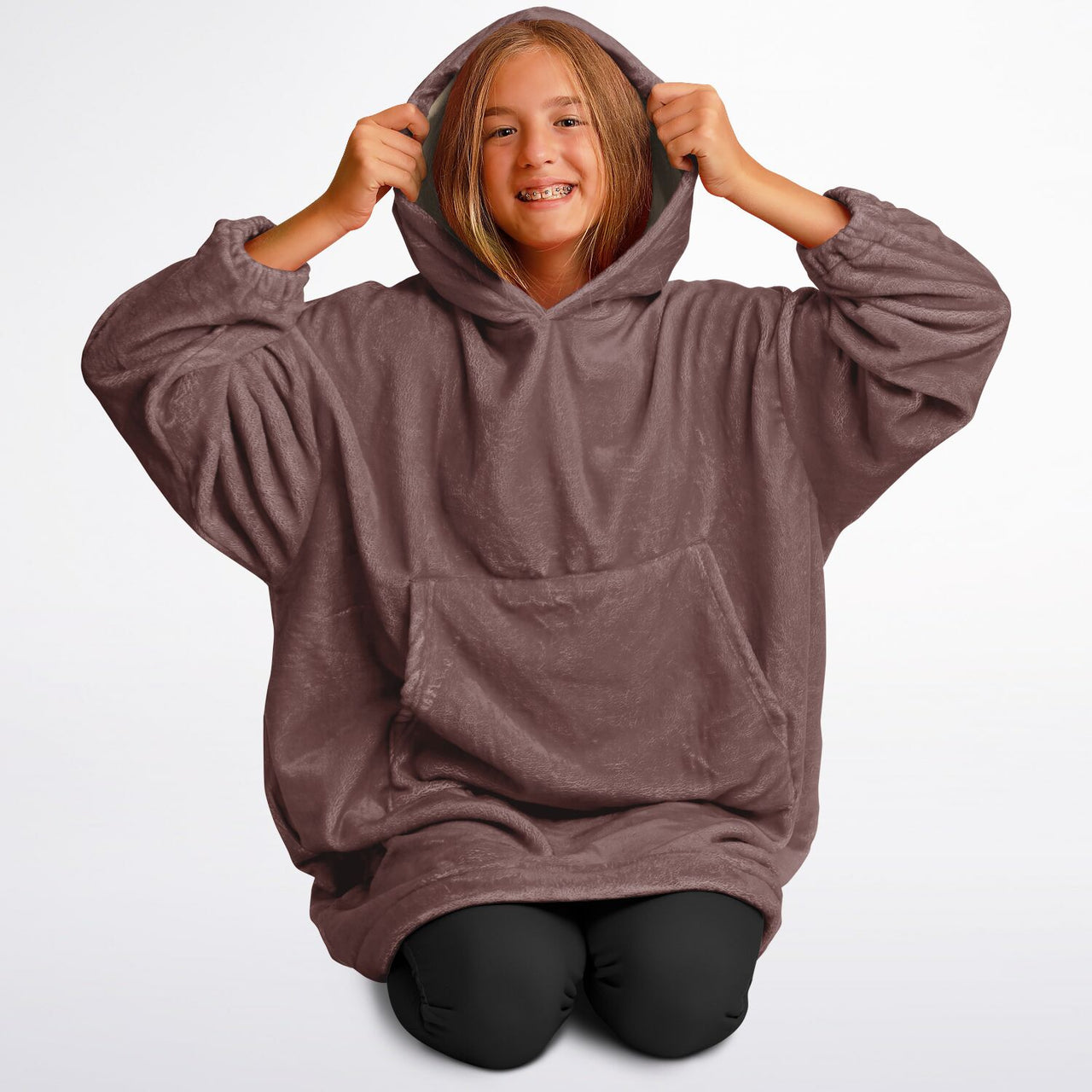 Earthy Tones Rose Taupe Youth Standard Hoodie