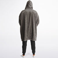 Thumbnail for Earthy Tones Rose Taupe and Sandstone Oversized Reversible Hoodie