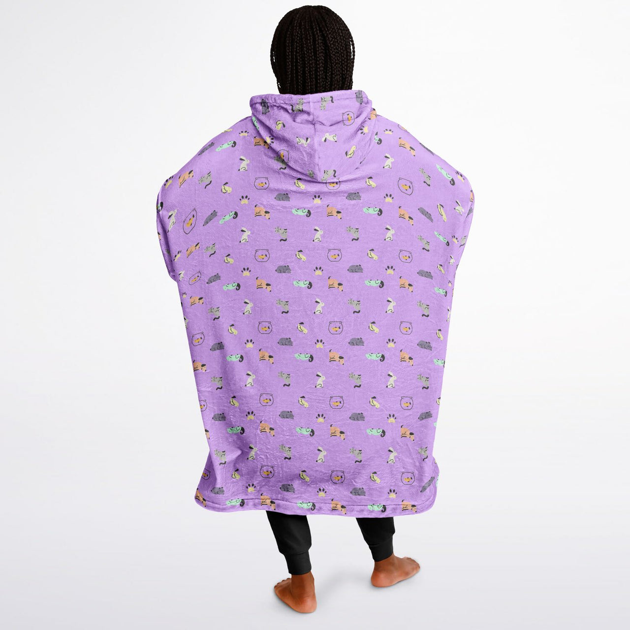 Pattern Animal 2 Adult Standard Hoodie