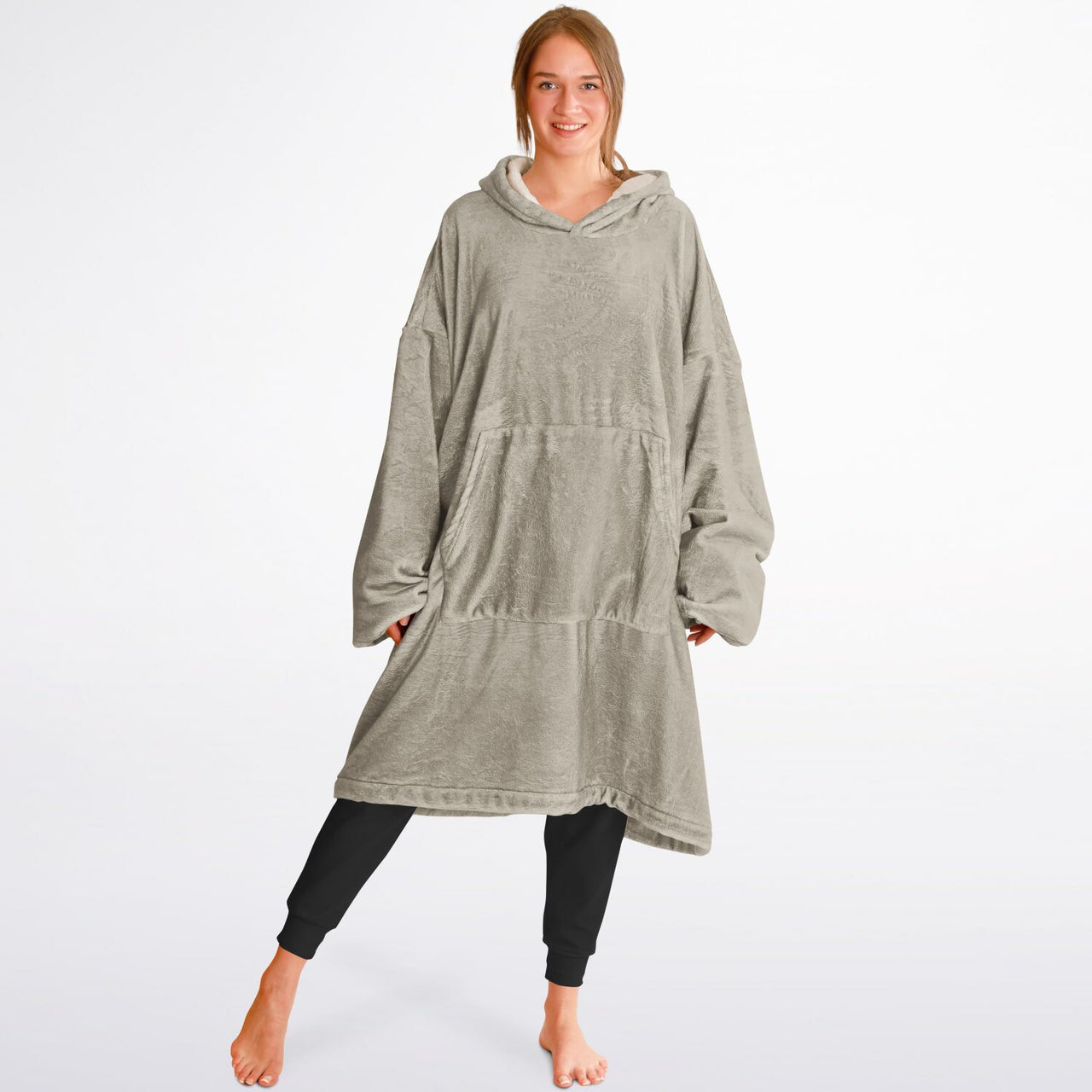 Neutral Cool Beige Adult Standard Hoodie