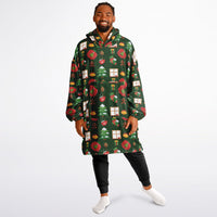 Thumbnail for Green Christmas Pattern Adult Standard Hoodie