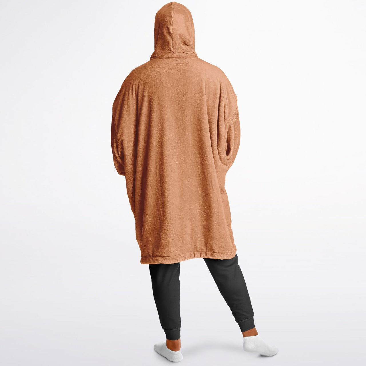 Apricot Crush and Soft Amber New Color 2024 Oversized Reversible Hoodie