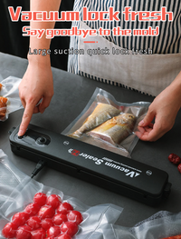 Thumbnail for Vacuum Sealer Machine Food Preservation Storage Saver Automatic With Seal Bag