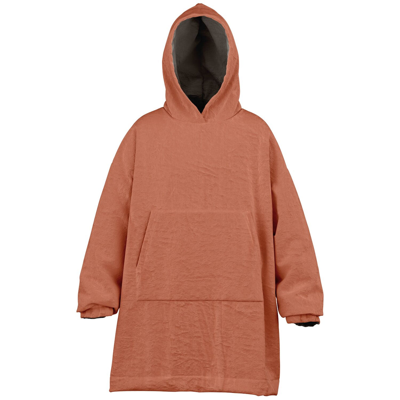 Earthy Tones Sandstone and Roman Peach Youth Reversible Hoodie