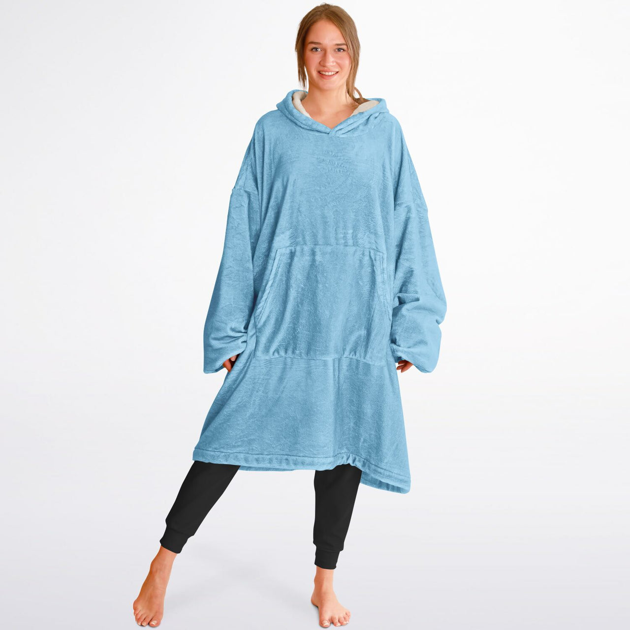 Pastel Sky blue Adult Standard Hoodie