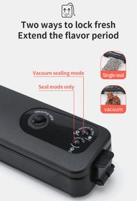 Thumbnail for Vacuum Sealer Machine Food Preservation Storage Saver Automatic With Seal Bag