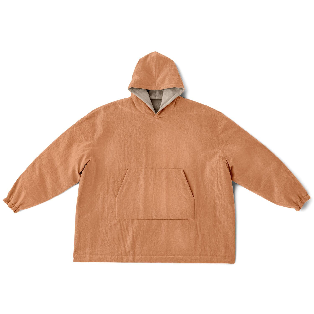 Apricot Crush and Soft Amber New Color 2024 Oversized Reversible Hoodie