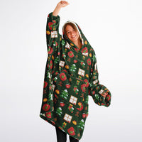 Thumbnail for Green Christmas Pattern Adult Standard Hoodie