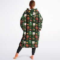 Thumbnail for Green Christmas Pattern Adult Standard Hoodie