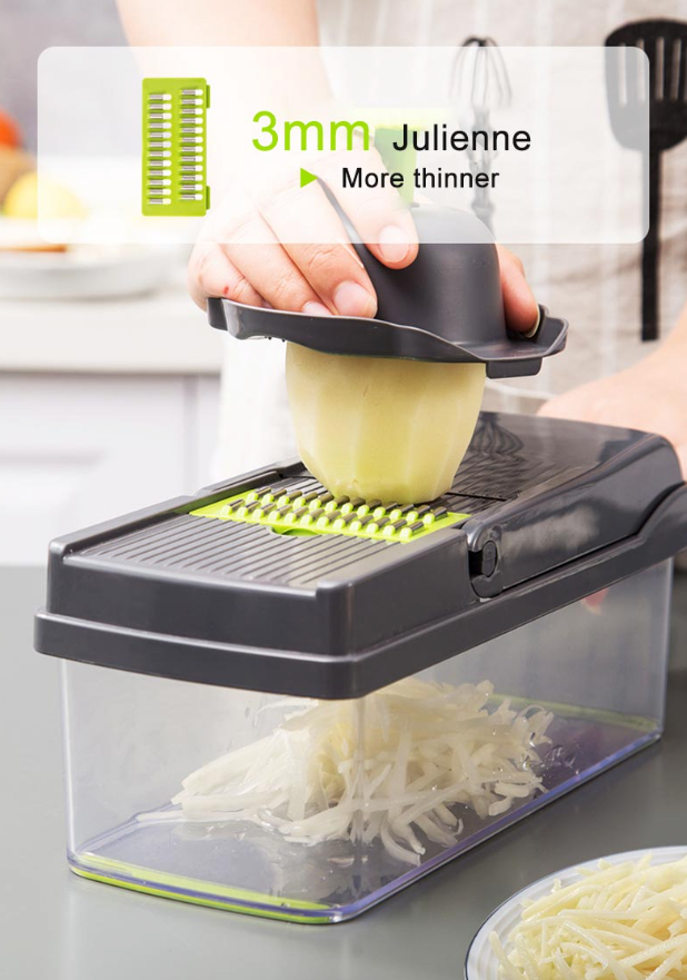 15-in-1 Veggie Dicer and Slicer Kit