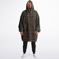 Thumbnail for Christmas Pattern Winter Christmas and Checkered 2 Oversized Reversible Hoodie