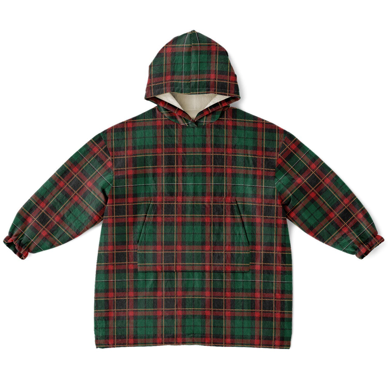 Christmas Pattern Checkered 2 Youth Standard Hoodie