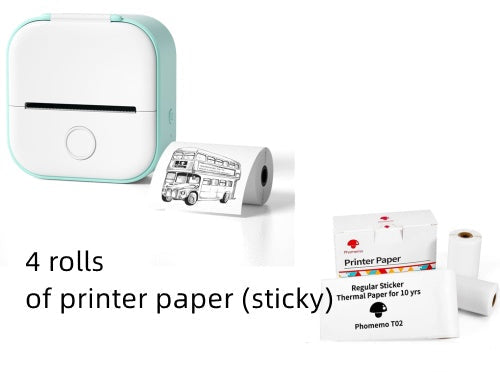 Compact Bluetooth Thermal Printer for Home
