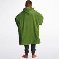 Thumbnail for Earthy Tones Olive Drab and Sandstone Youth Reversible Hoodie