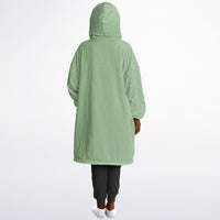 Thumbnail for Pastel Pistachio Green and Lilac Youth Reversible Hoodie