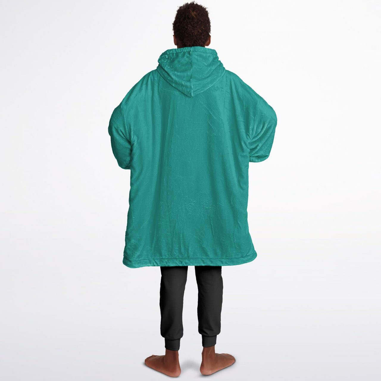 Jewel Opulent Ruby and Emerald Green Youth Reversible Hoodie