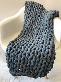 Thumbnail for Weighted Knitted Wool Blanket