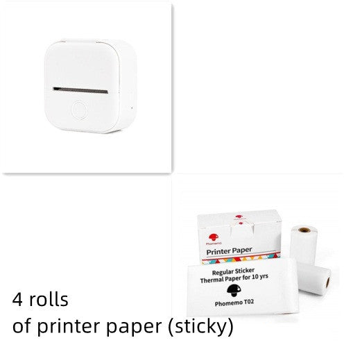Compact Bluetooth Thermal Printer for Home