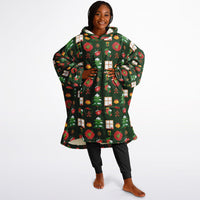 Thumbnail for Green Christmas Pattern Adult Standard Hoodie