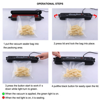 Thumbnail for Vacuum Sealer Machine Food Preservation Storage Saver Automatic With Seal Bag