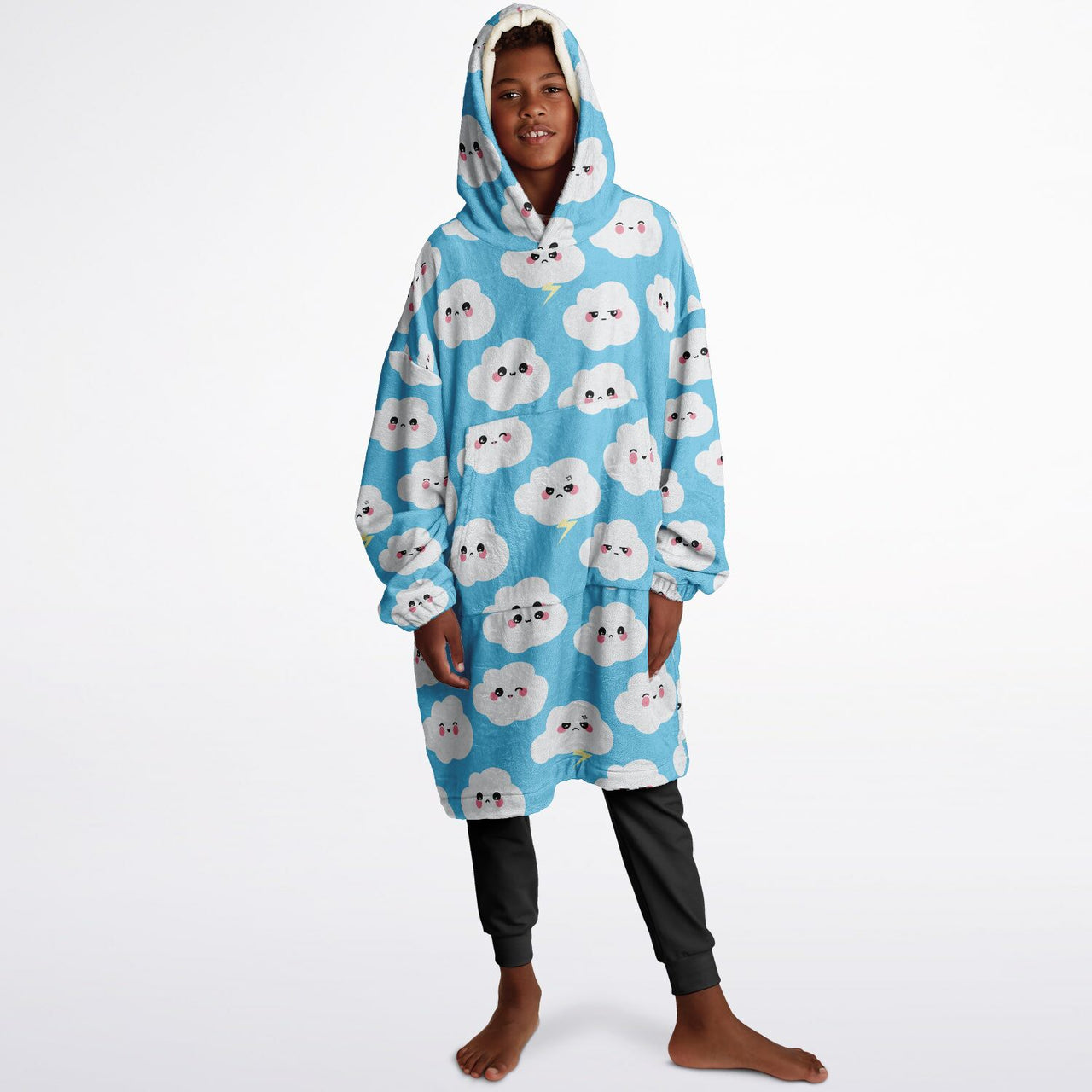 Pattern Cloudie Youth Standard Hoodie