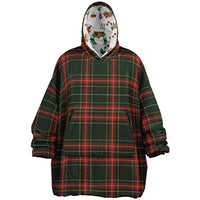 Thumbnail for Christmas Pattern Winter Christmas and Checkered 1 Oversized Reversible Hoodie