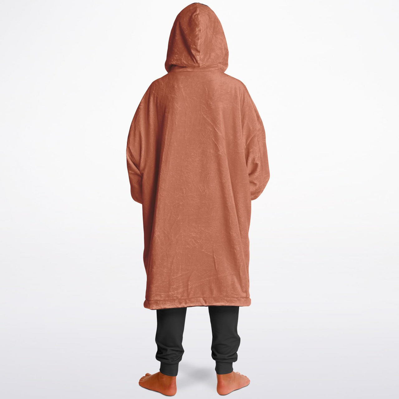 Earthy Tones Rose Taupe and Roman Youth Reversible Hoodie