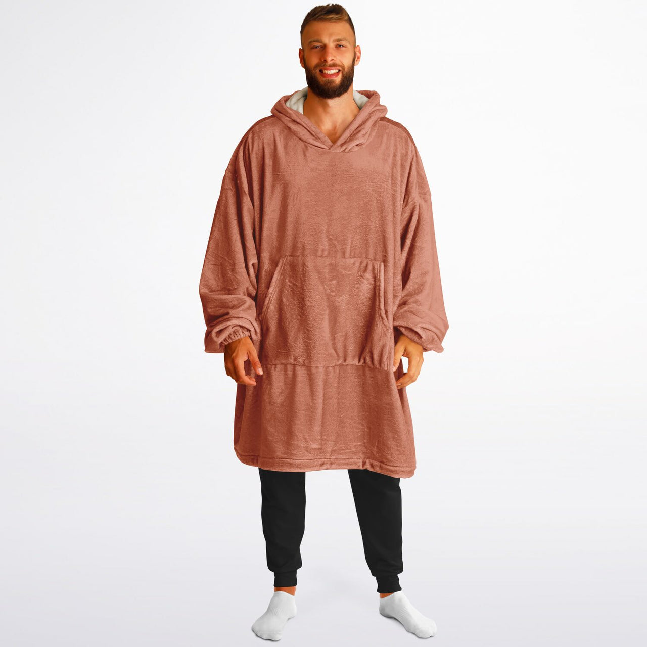 Earthy Tones Roman Peach Adult Standard Hoodie