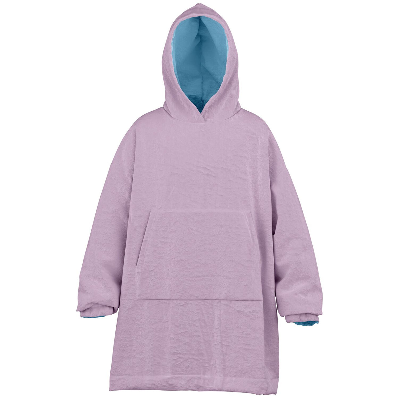 Pastel Lilac and Sky Blue Youth Reversible Hoodie
