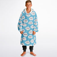 Thumbnail for Pattern Cloudie Youth Standard Hoodie
