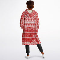 Thumbnail for Christmas Pattern Ugly Christmas Sweater Youth Standard Hoodie