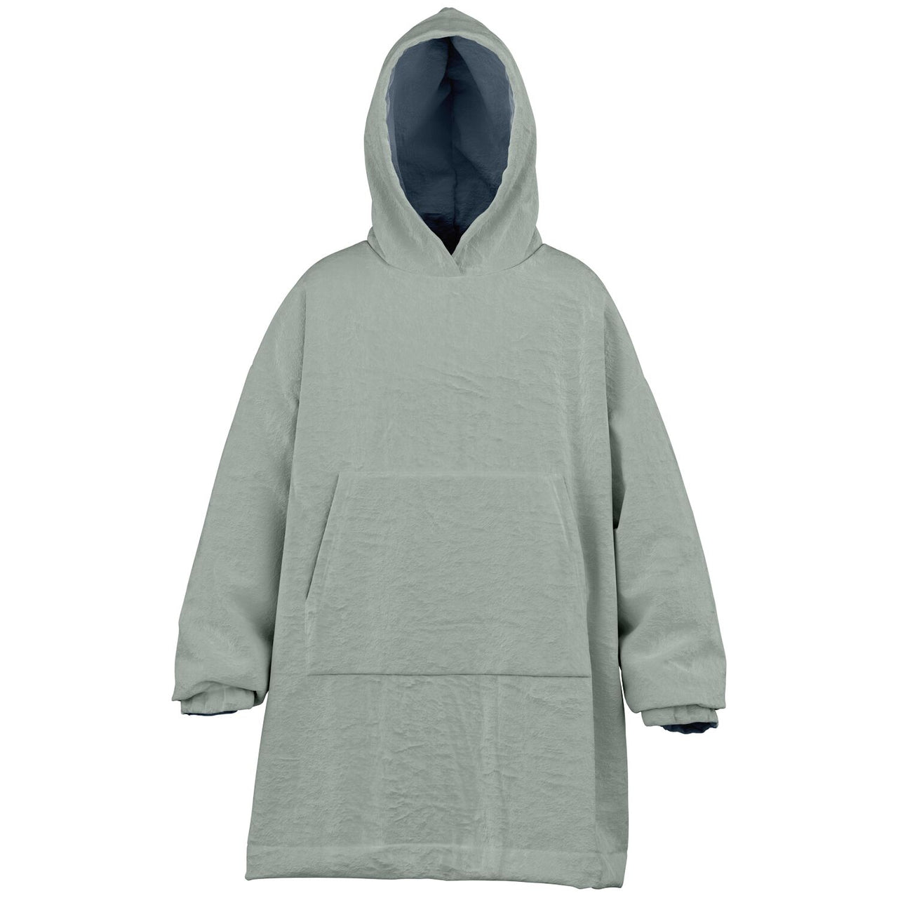 Neutral Slate and Ash Gray Youth Reversible Hoodie