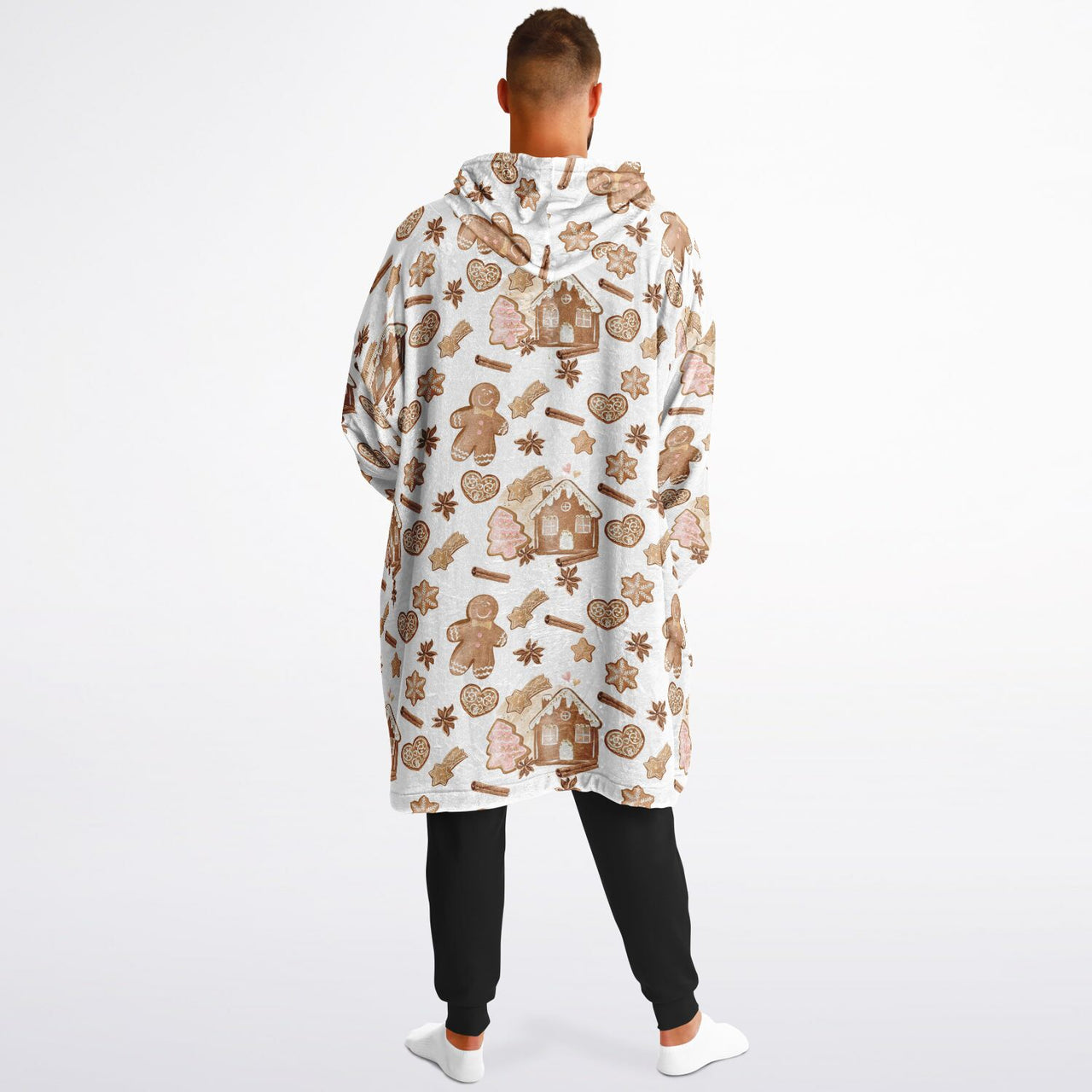 Christmas Pattern Ginger Bread Adult Standard Hoodie