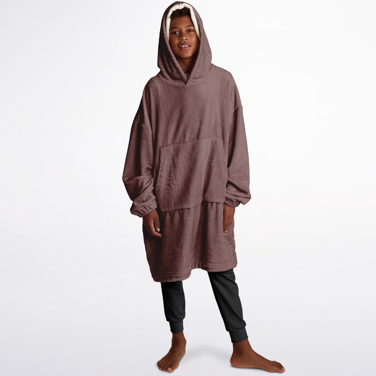 Earthy Tones Rose Taupe Youth Standard Hoodie