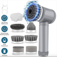 Thumbnail for Rechargeable Cordless Electric Spin Scrubber