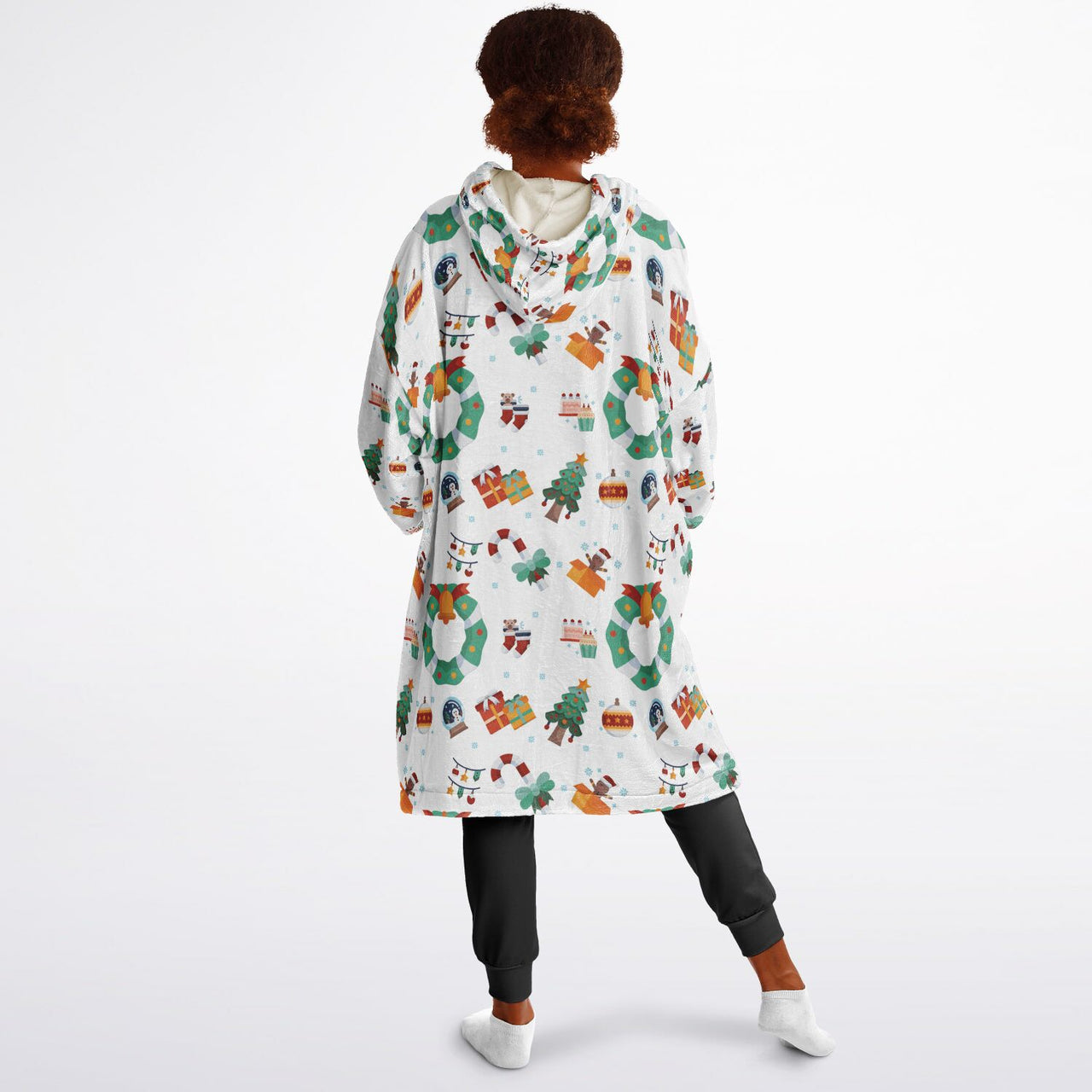 Winter Christmas Pattern Youth Standard Hoodie