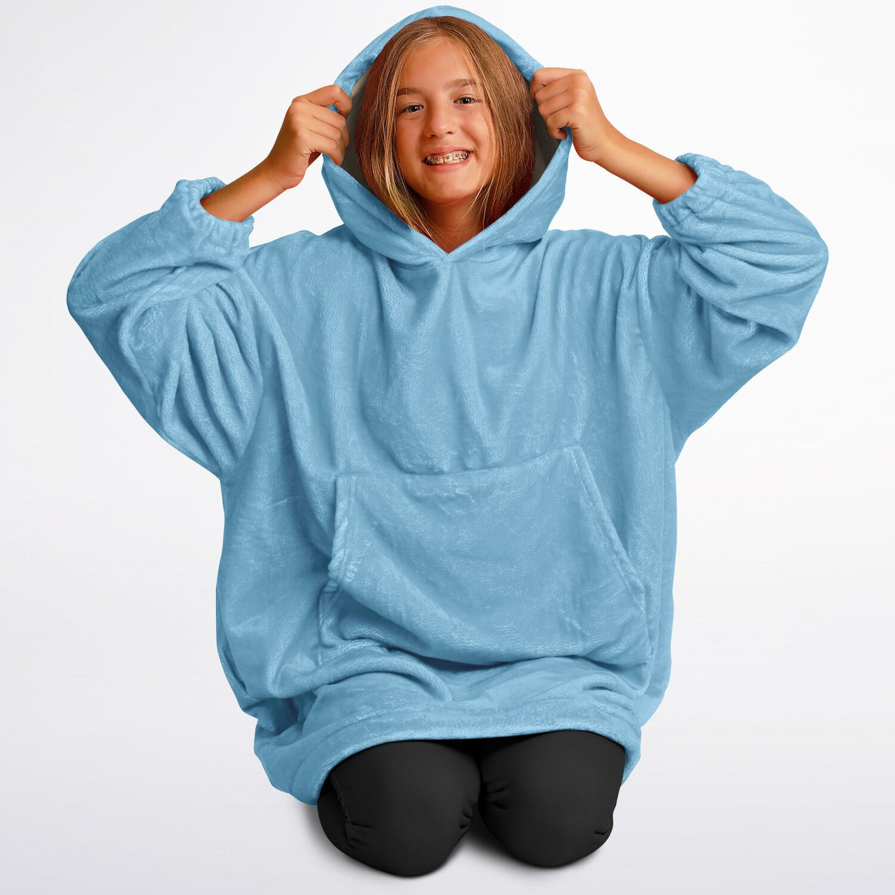 Pastel Sky Blue Youth Standard Hoodie