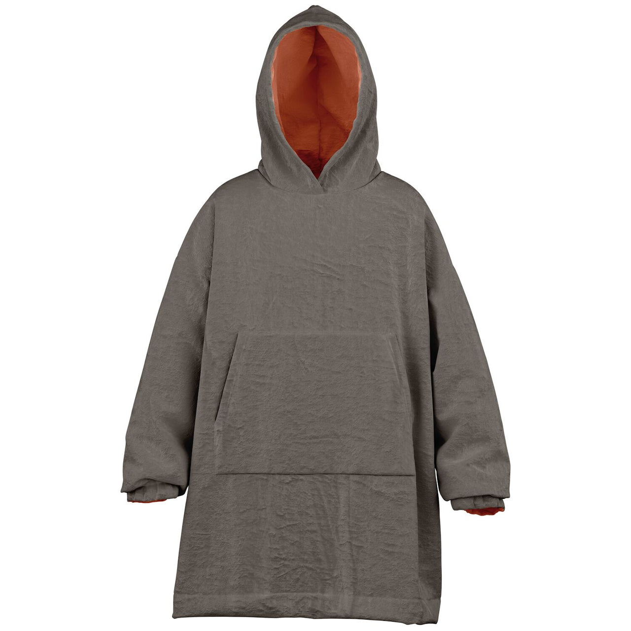 Earthy Tones Sandstone and Roman Peach Youth Reversible Hoodie