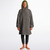 Thumbnail for Earthy Tones Olive Drab and Sandstone Youth Reversible Hoodie