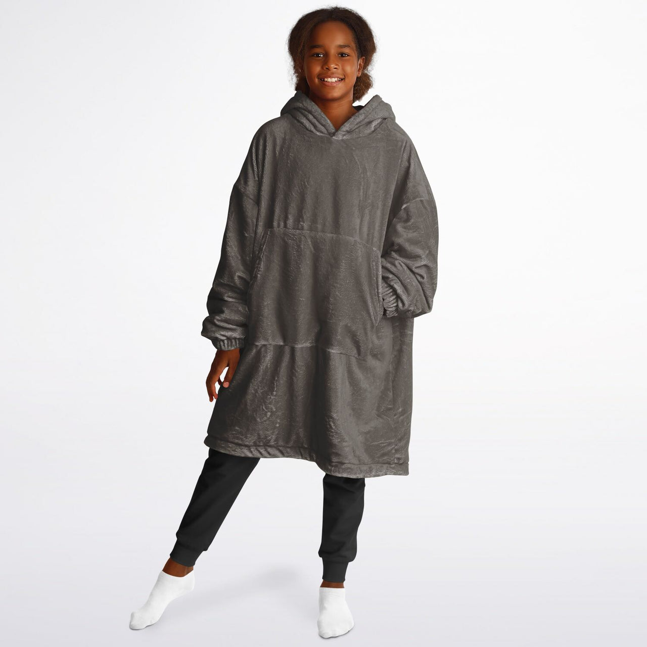 Earthy Tones Sandstone and Rose Taupe Youth Reversible Hoodie