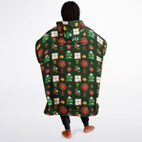 Thumbnail for Green Christmas Pattern Adult Standard Hoodie