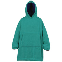 Thumbnail for Jewel Emeral Green ang Deep Amethyst Youth Reversible Hoodie