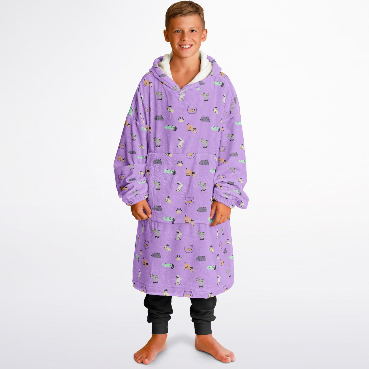 Pattern Animal 2 Youth Standard Hoodie