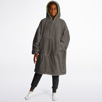 Thumbnail for Earthy Tones Olive Green and Sandstone Youth Reversible Hoodie