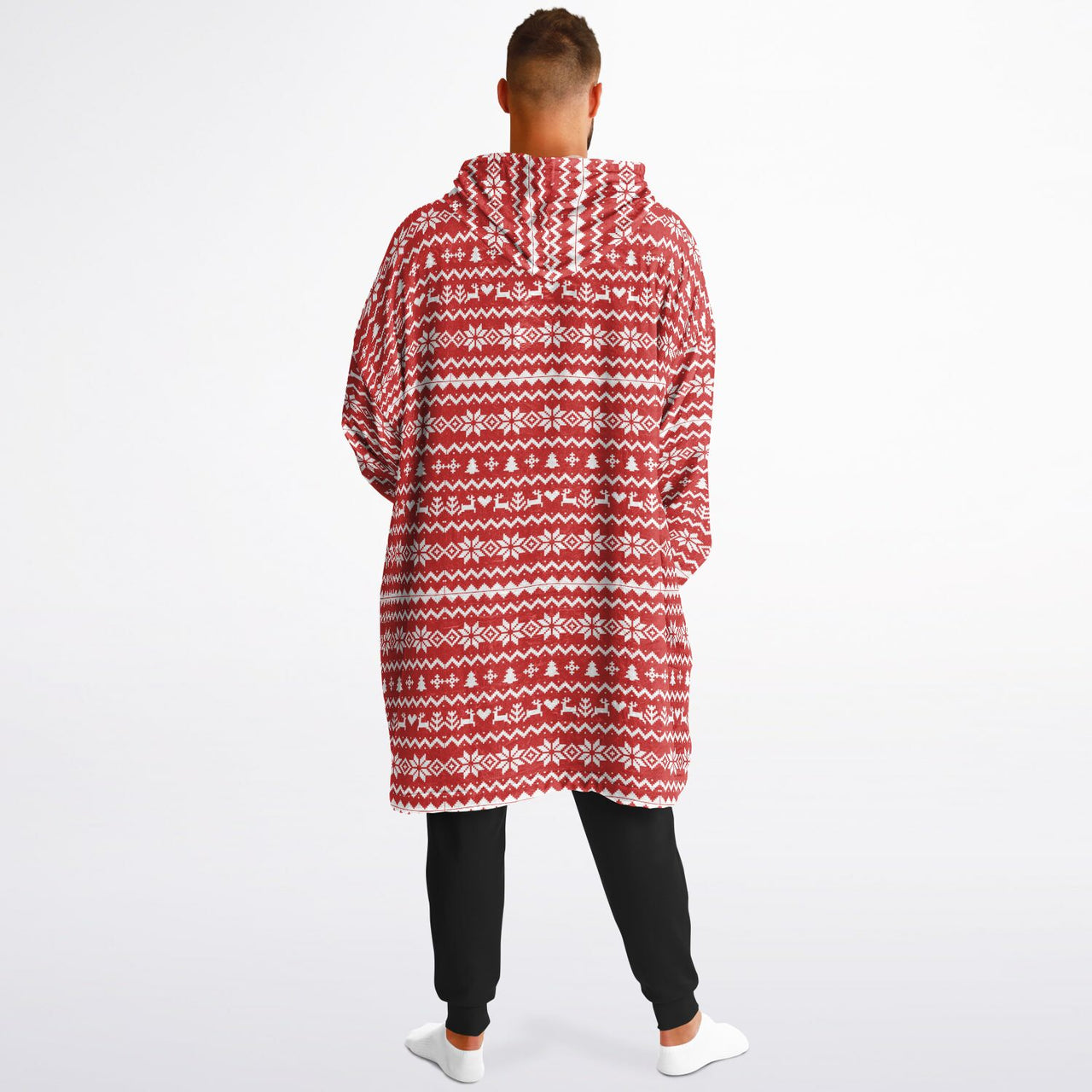 Christmas Pattern Ugly Christmas Sweater Adult Standard Hoodie