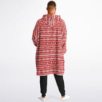 Thumbnail for Christmas Pattern Ugly Christmas Sweater Adult Standard Hoodie