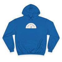 Thumbnail for Trust the Timing Hoodie — Minimal White Champion Pullover