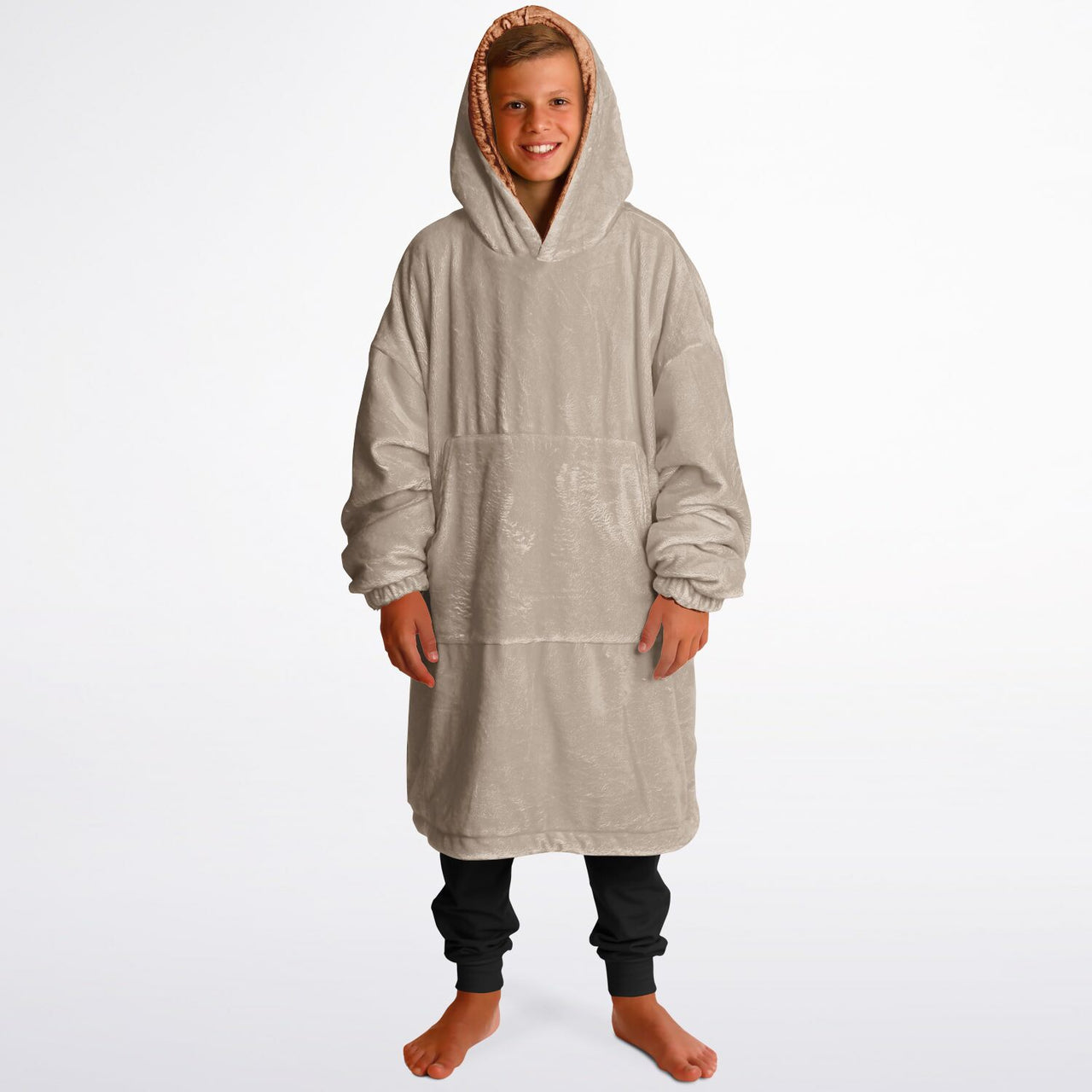 Apricot Crush and Soft Amber New Color 2024 Youth Reversible Hoodie