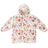 Thumbnail for Red Christmas Pattern Youth Standard Hoodie