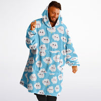 Thumbnail for Pattern Cloudie Adult Standard Hoodie